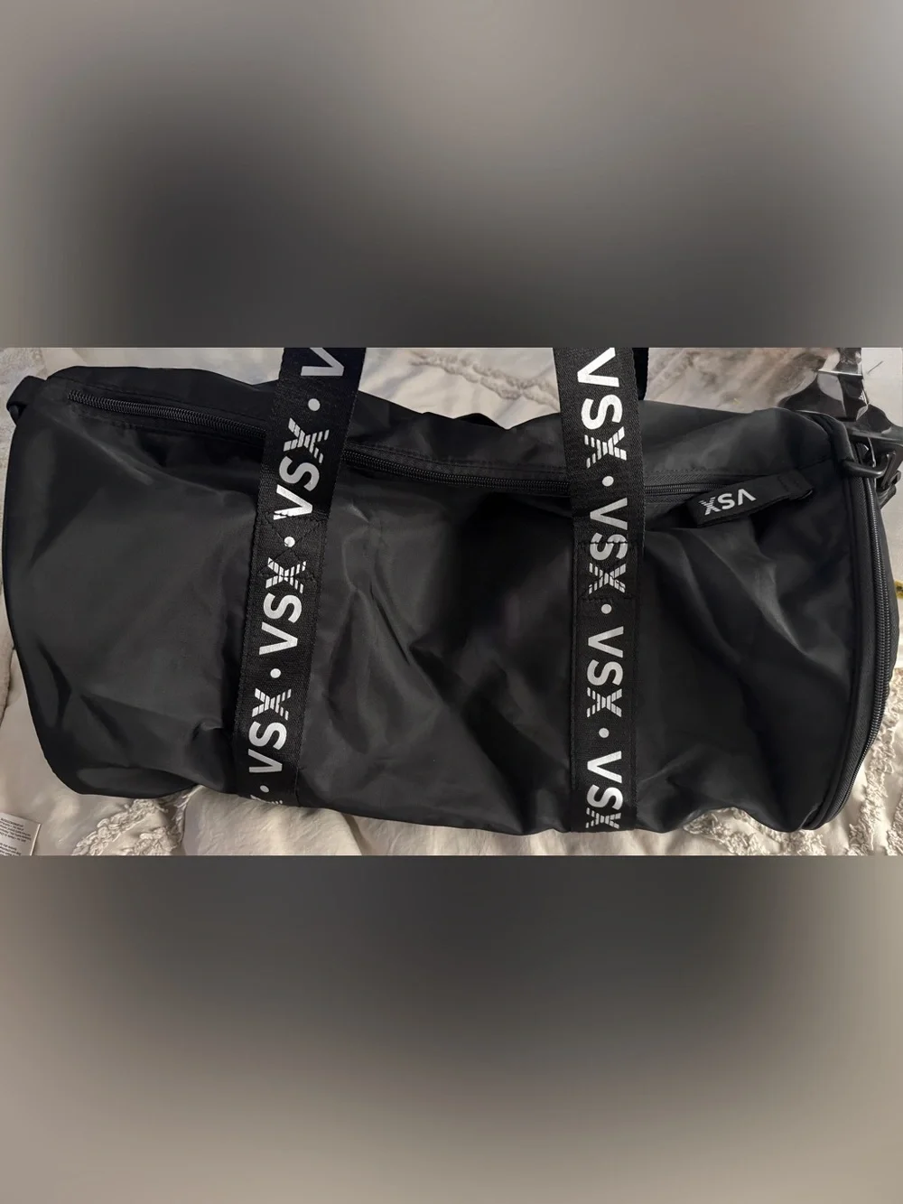 VSX Black Duffel Bag
